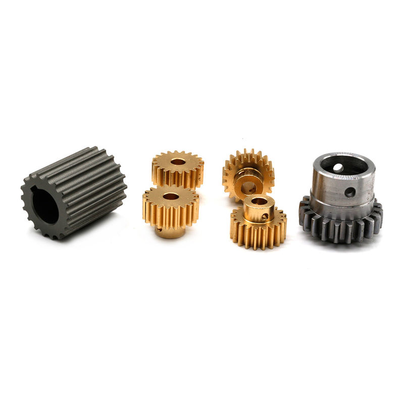 OEM Precision CNC Machining Turning Parts Gear Nierdzewna Stal Aluminium Brass Bevel Pinion machining