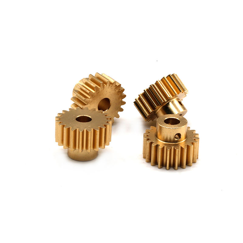 OEM Precision CNC Machining Turning Parts Gear Nierdzewna Stal Aluminium Brass Bevel Pinion machining