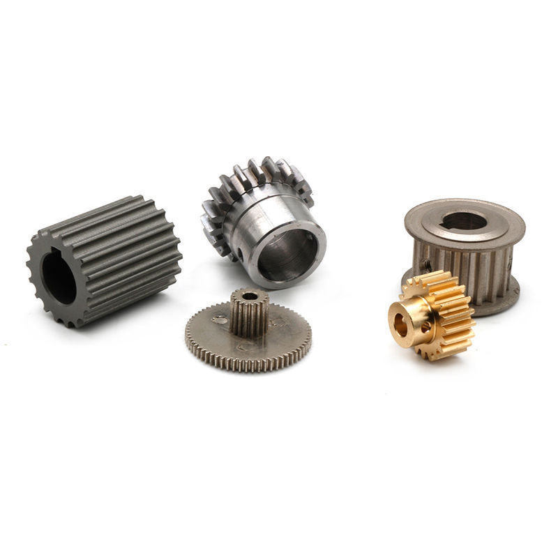 OEM Precision CNC Machining Turning Parts Gear Nierdzewna Stal Aluminium Brass Bevel Pinion machining