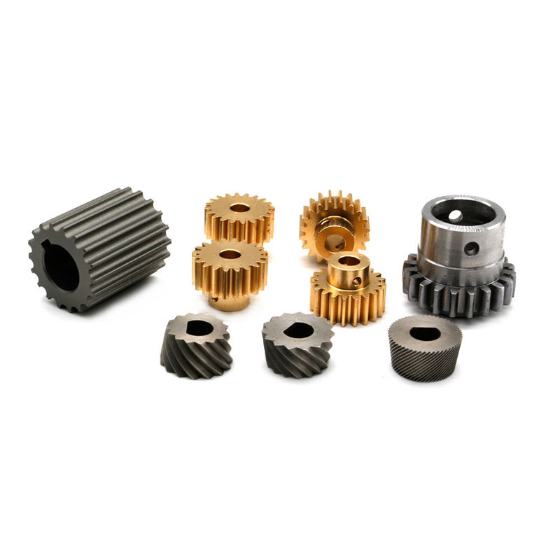OEM Precision CNC Machining Turning Parts Gear Nierdzewna Stal Aluminium Brass Bevel Pinion machining